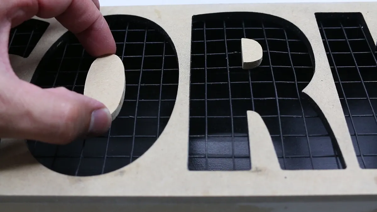 Wine Cork Holder — Glue Centers of Letters