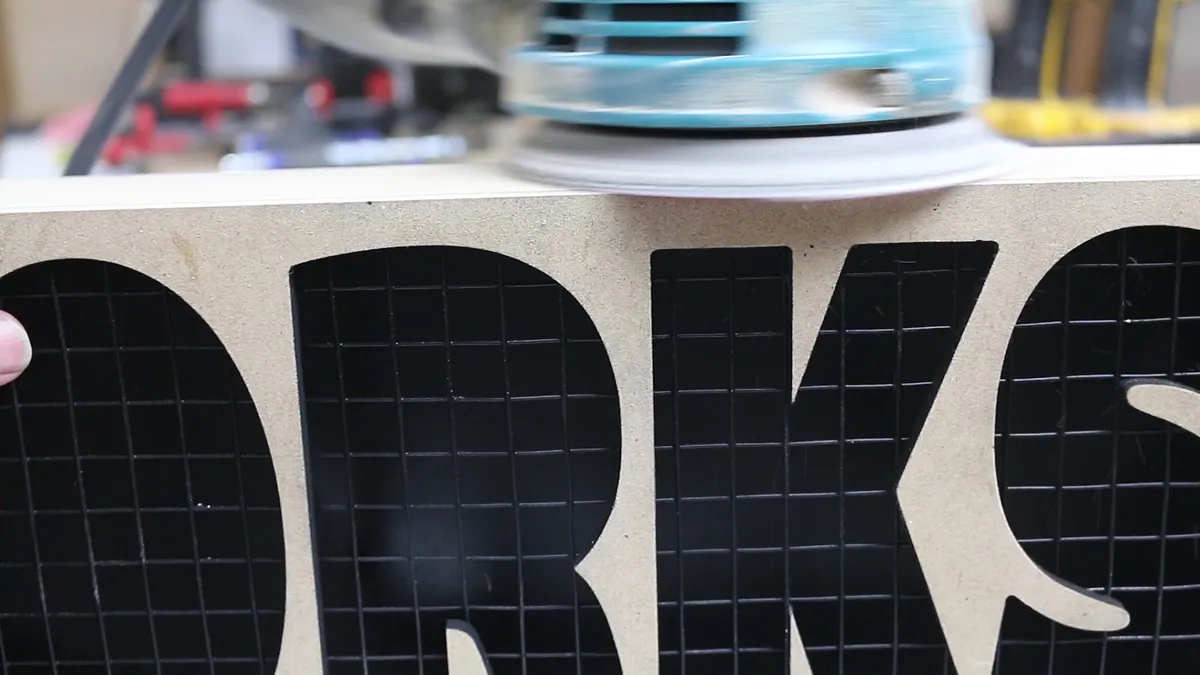 Wine Cork Holder — Sanding