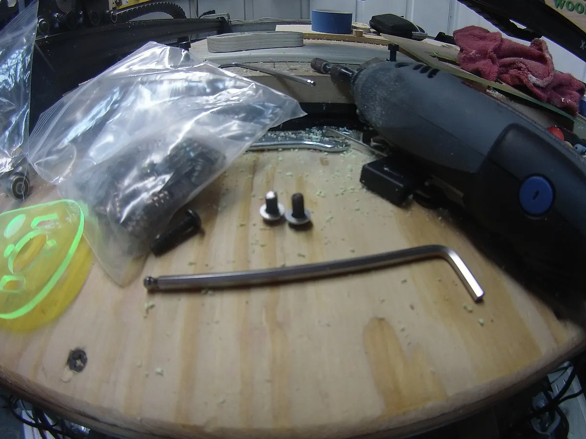 XCARVE 24VDC Dust Shoe  — XCARVE 24VDC Dust Shoe Top Plate Install