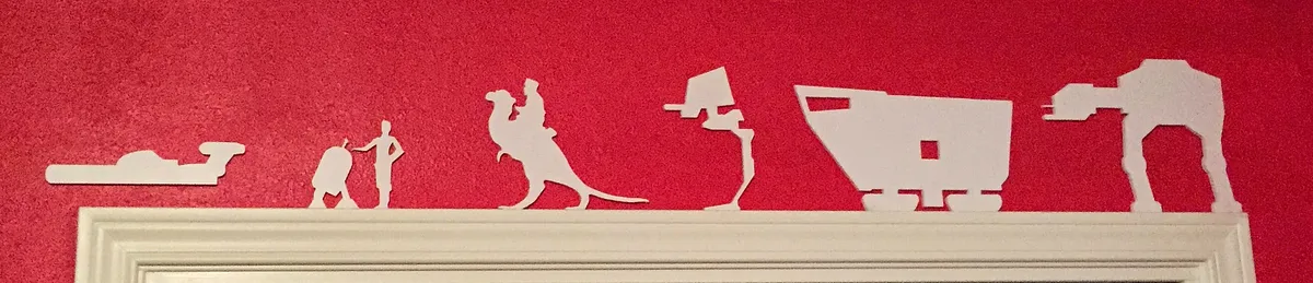 Star Wars Silhouette Figures  — Stick Em Up