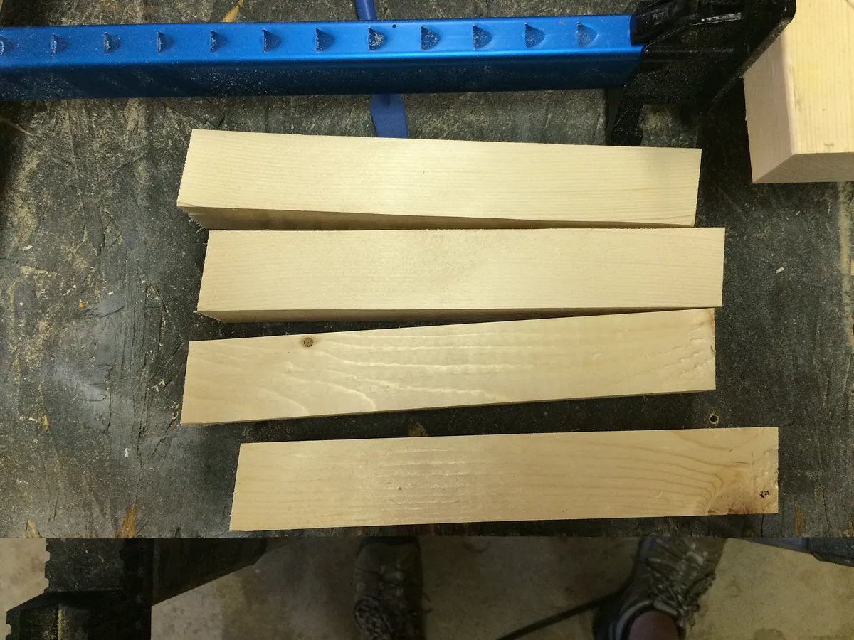 Simple Step Stool — Cut the Legs