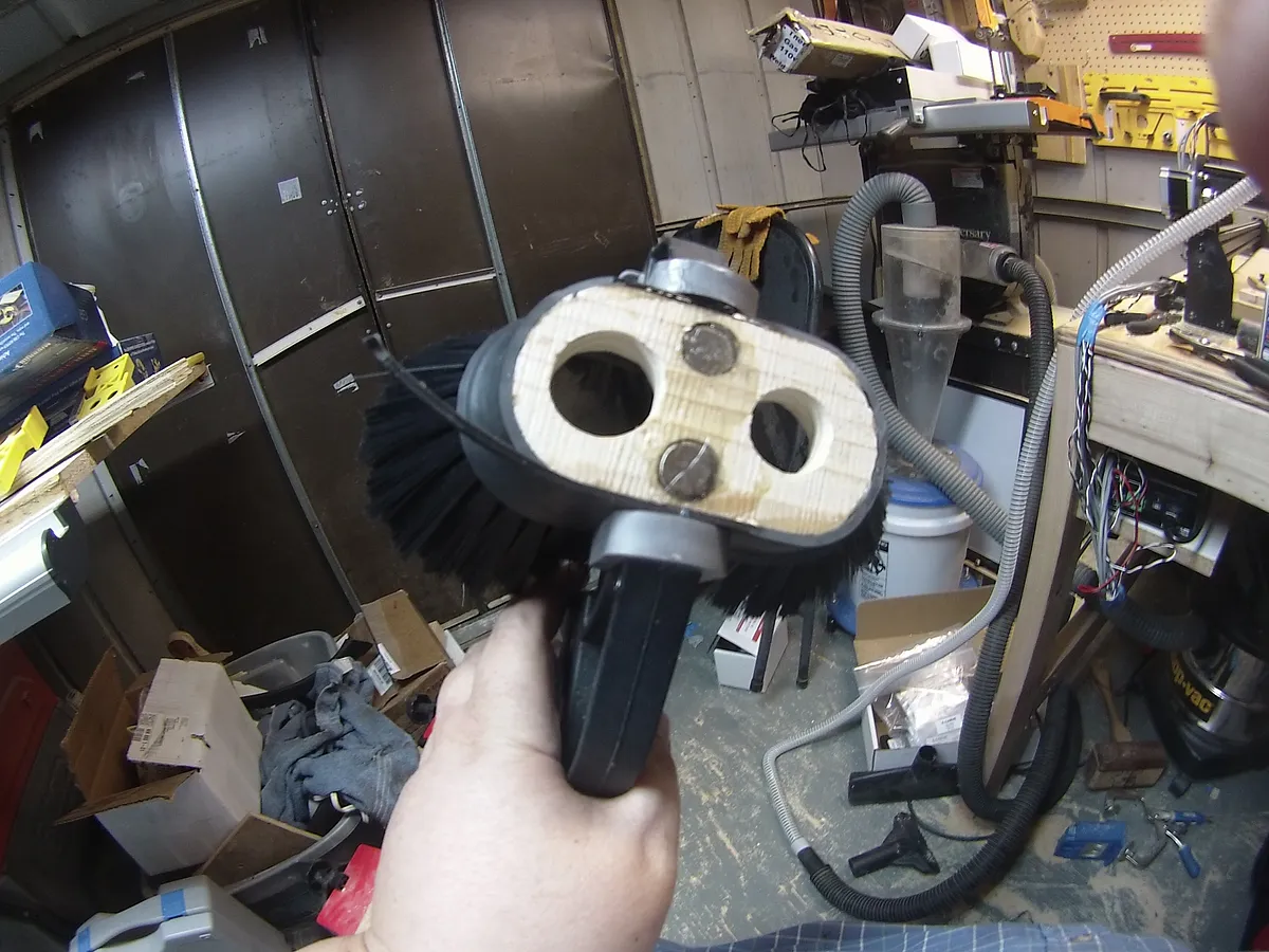 XCARVE 24VDC Dust Shoe  — XCARVE 24VDC Dust Shoe Stache (image 3)
