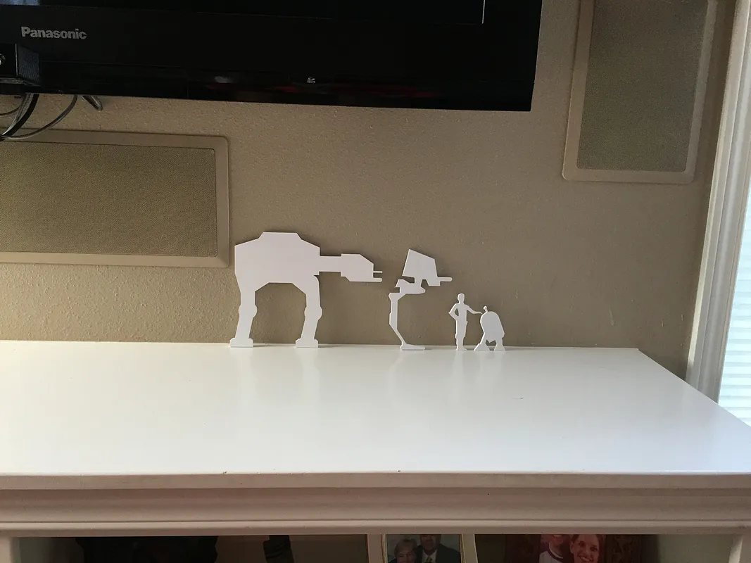 Star Wars Silhouette Figures  - image 4