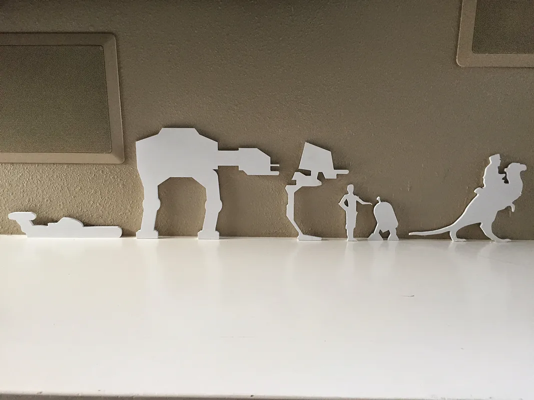 Star Wars Silhouette Figures  - image 5