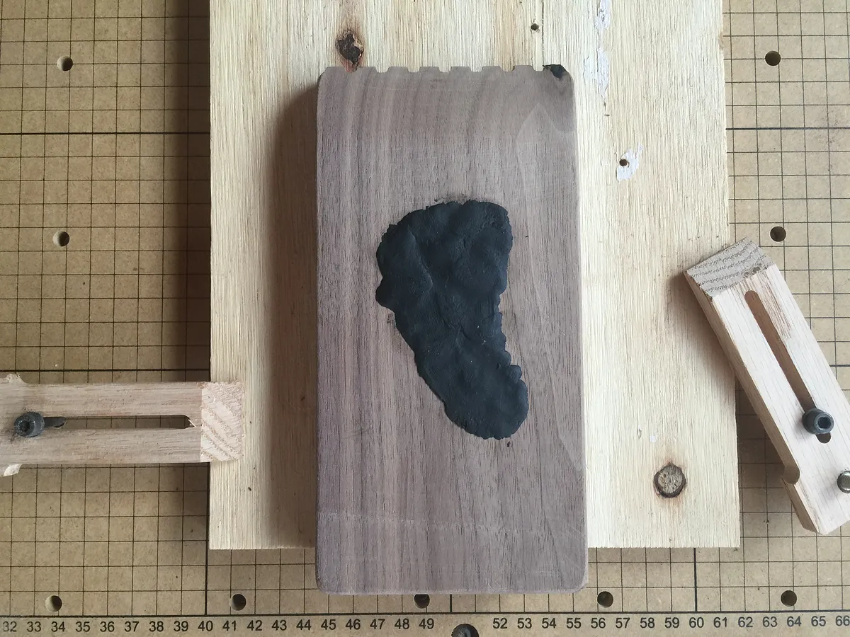 Steak Paddle with Inlay — 2 - Epoxy Putty Inlay