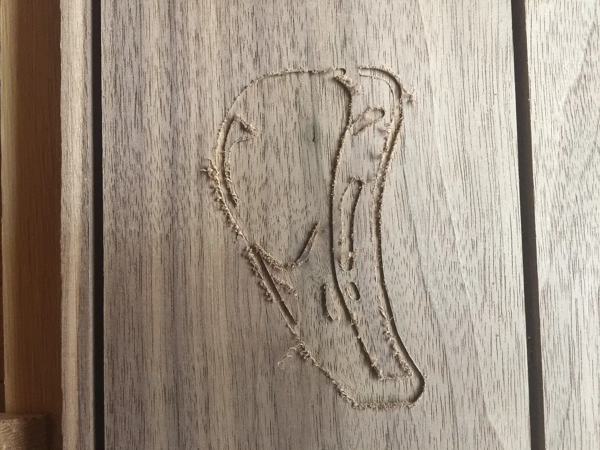 Steak Paddle with Inlay — 1 - Easel & Carve (image 2)