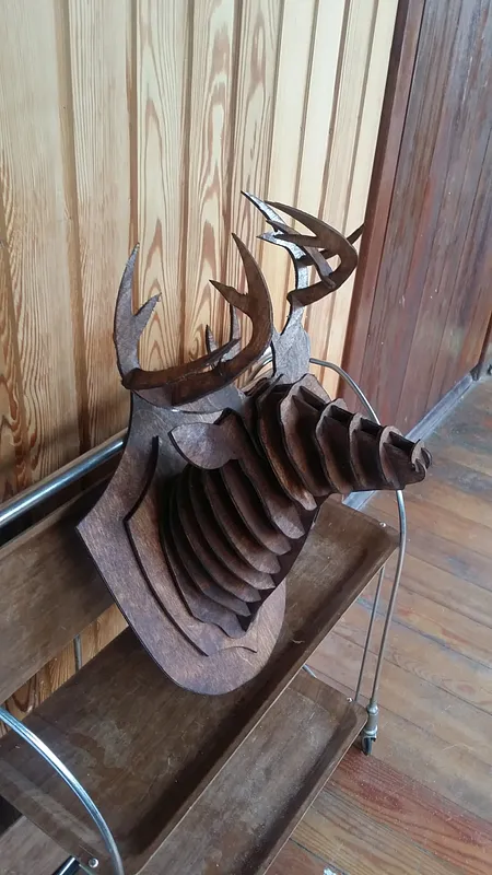 deer head part 2 - image 2