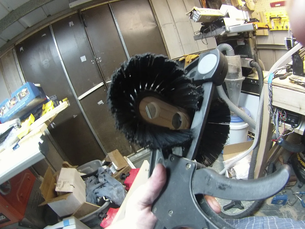 XCARVE 24VDC Dust Shoe  — XCARVE 24VDC Dust Shoe Stache (image 4)