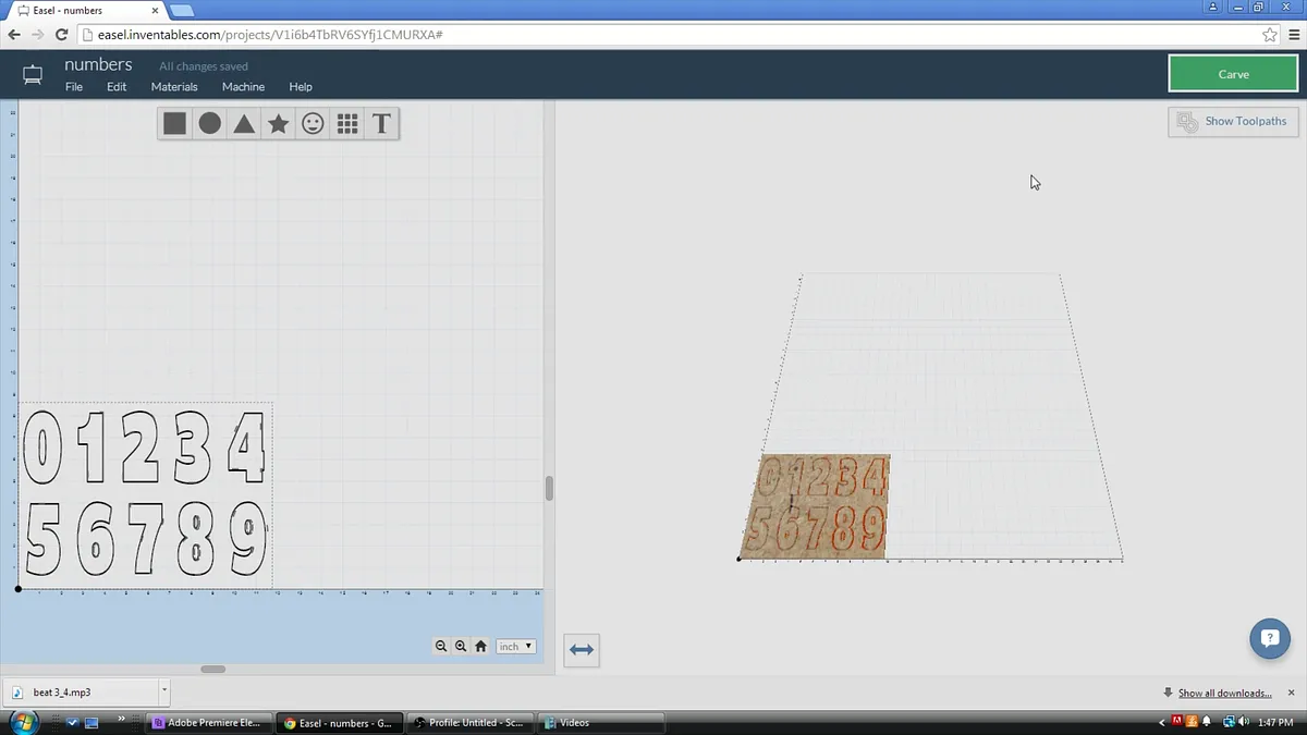 Number Puzzle — Load project in Easel