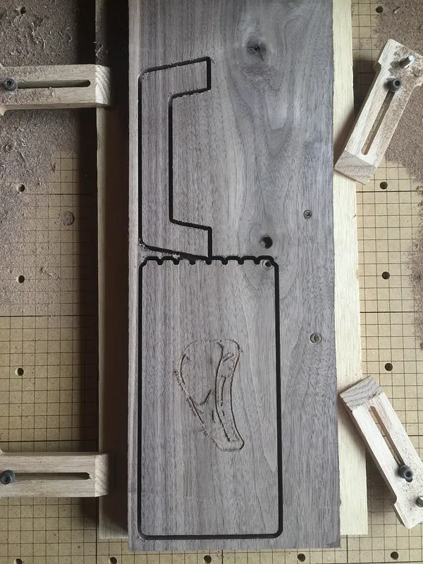 Steak Paddle with Inlay - image 3