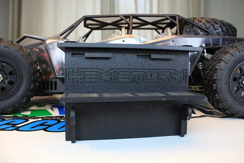 Rotating modular RC car stand