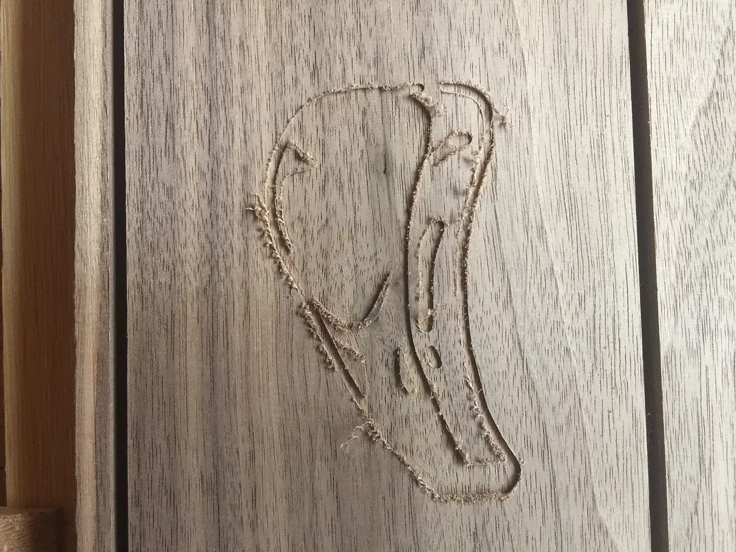 Steak Paddle with Inlay - image 4