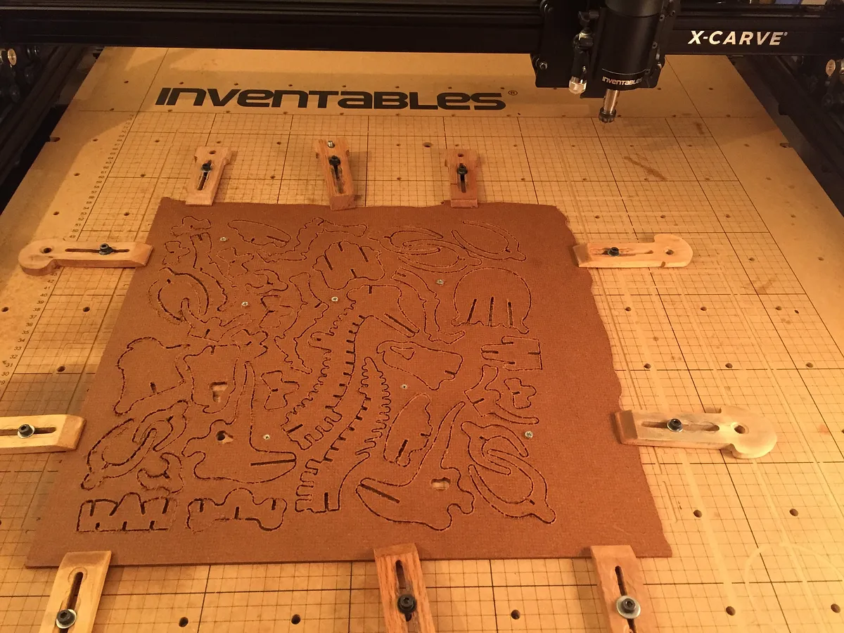 Triceratops Skeleton — Carve