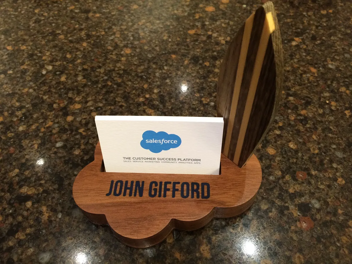 Business Card Holder — Assemble and Finish