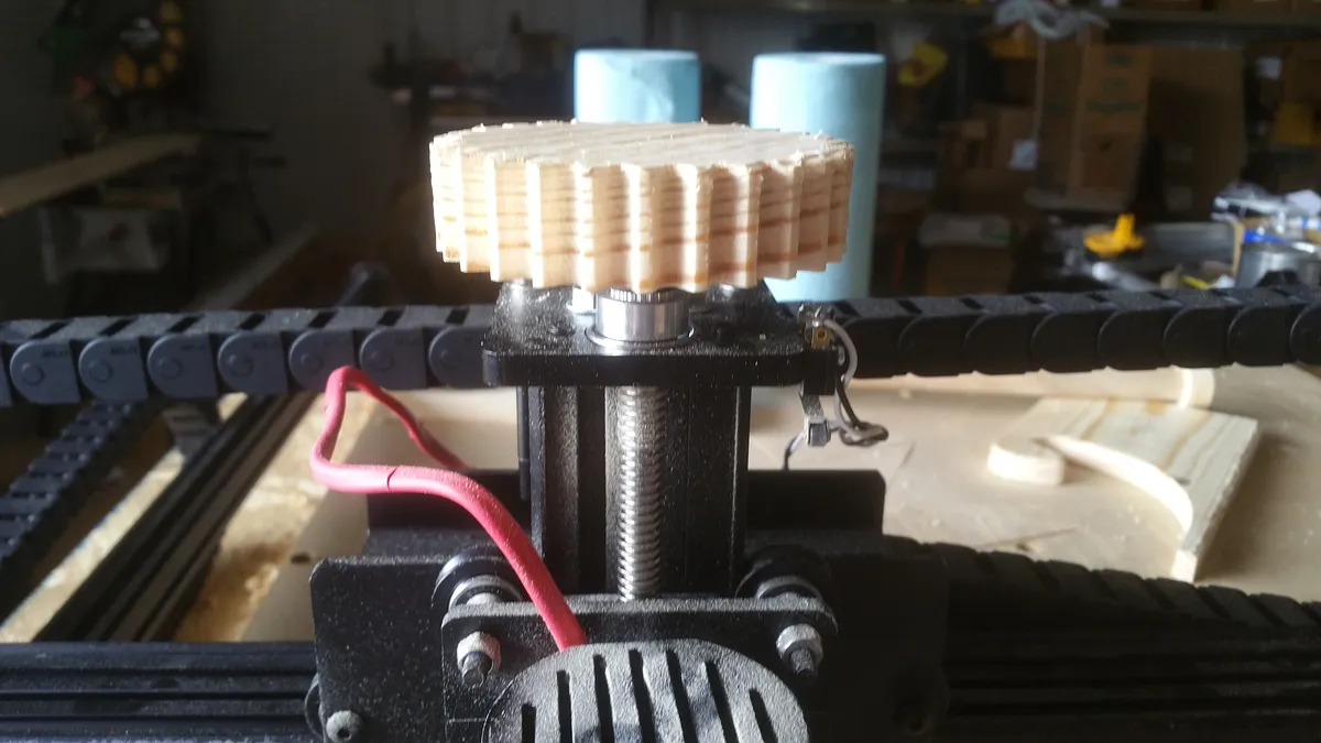 Z-Axis Manual Turn Knob - image 1