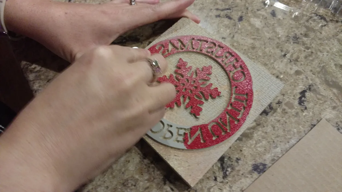 "Do Not Open Until Christmas" Stamp — Stamping (image 2)