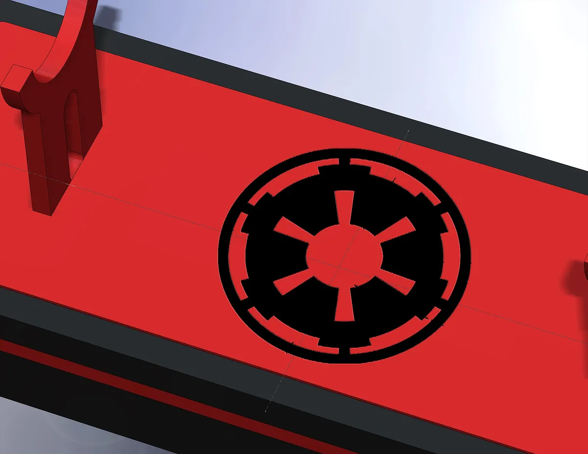 Imperial Lightsaber Stand — Assembly (image 6)