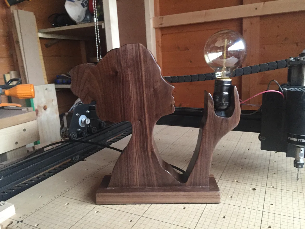 Cameo Silhouette Lamp — Add The Bulb (image 2)