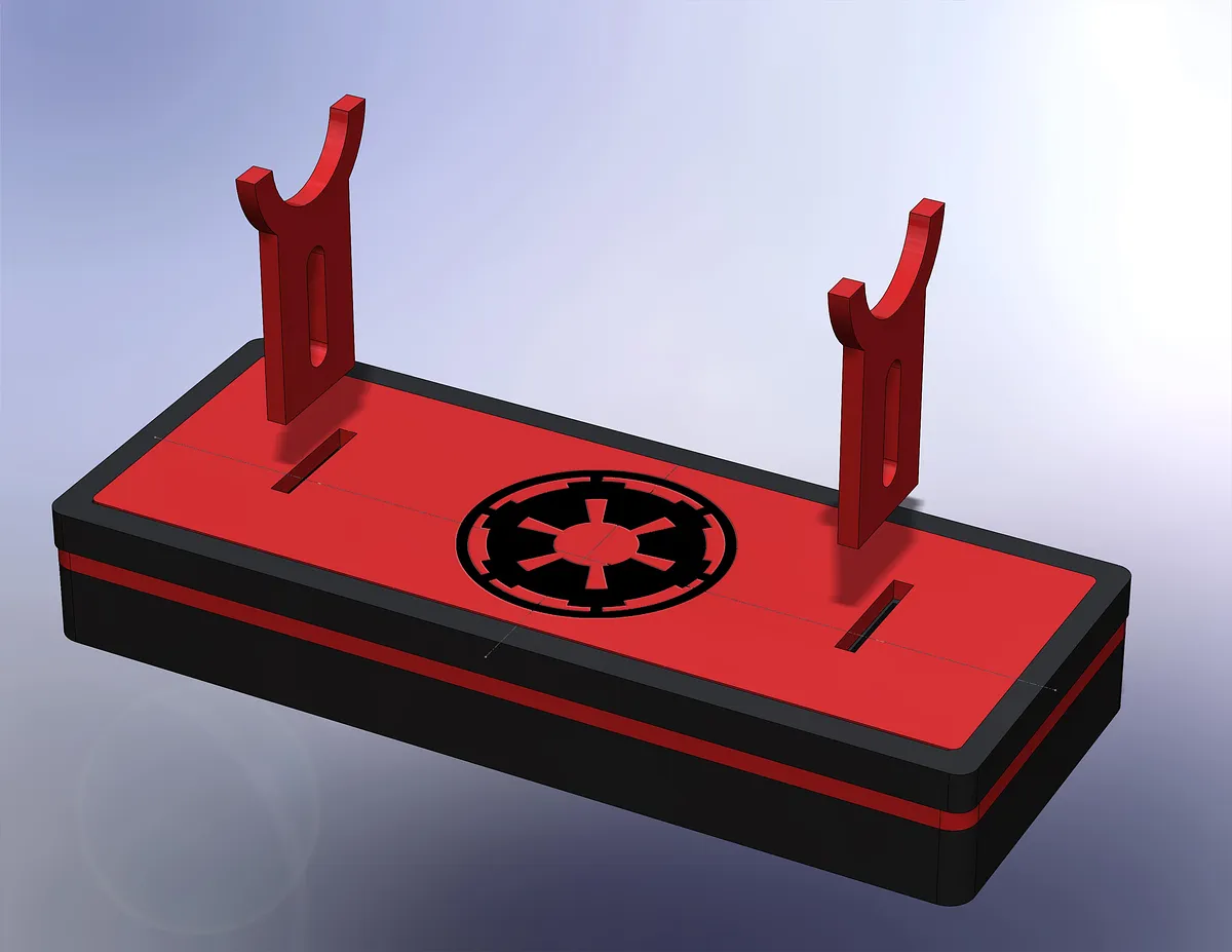 Imperial Lightsaber Stand — Assembly (image 8)