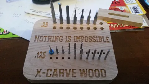 Custom X-Carve Bit Holder