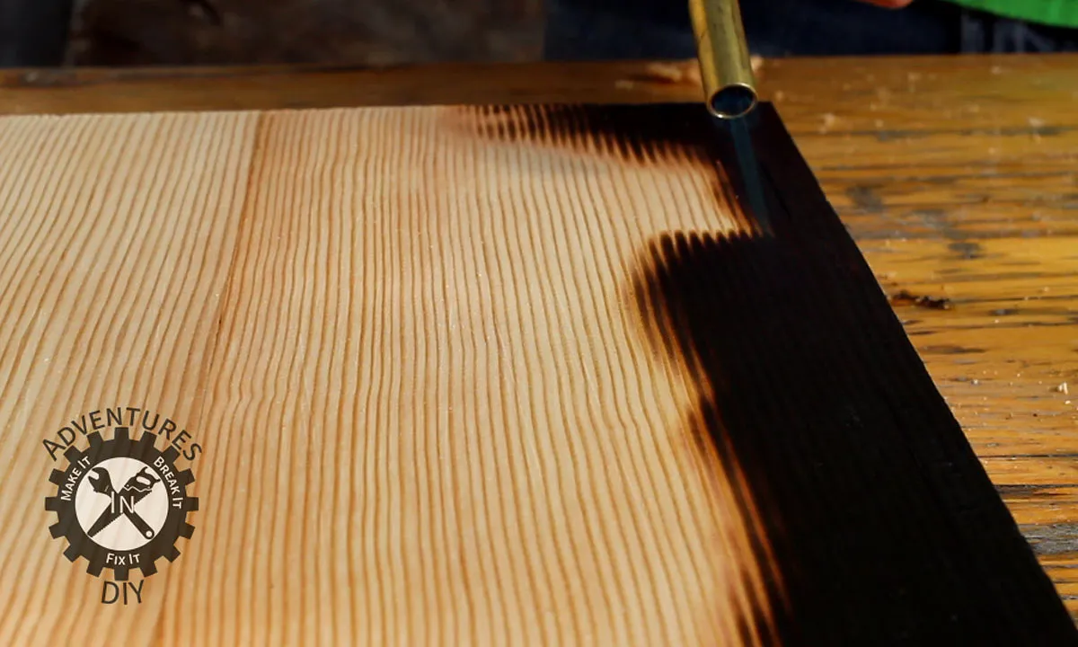 Personalized Boxing Sign — Burn and Scrape the Wood