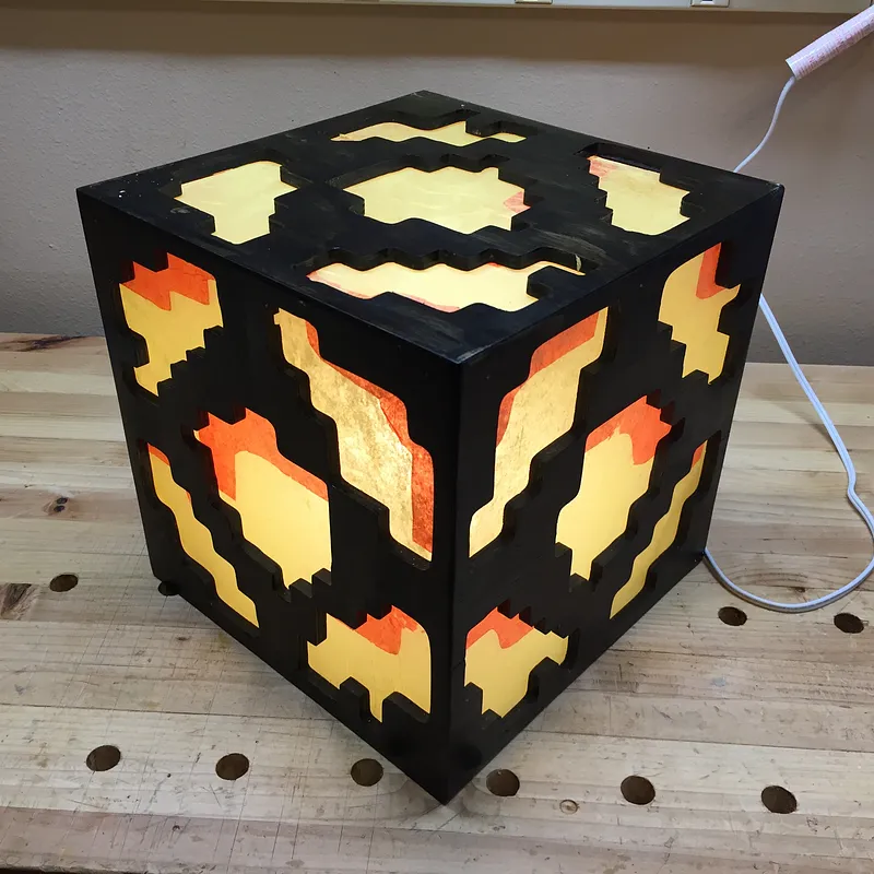Red Stone Lamp - image 2