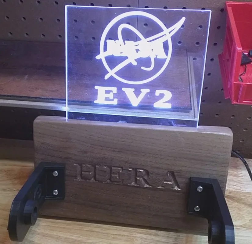 LED Acrylic Sign on Oculus DK2 Holder - image 1