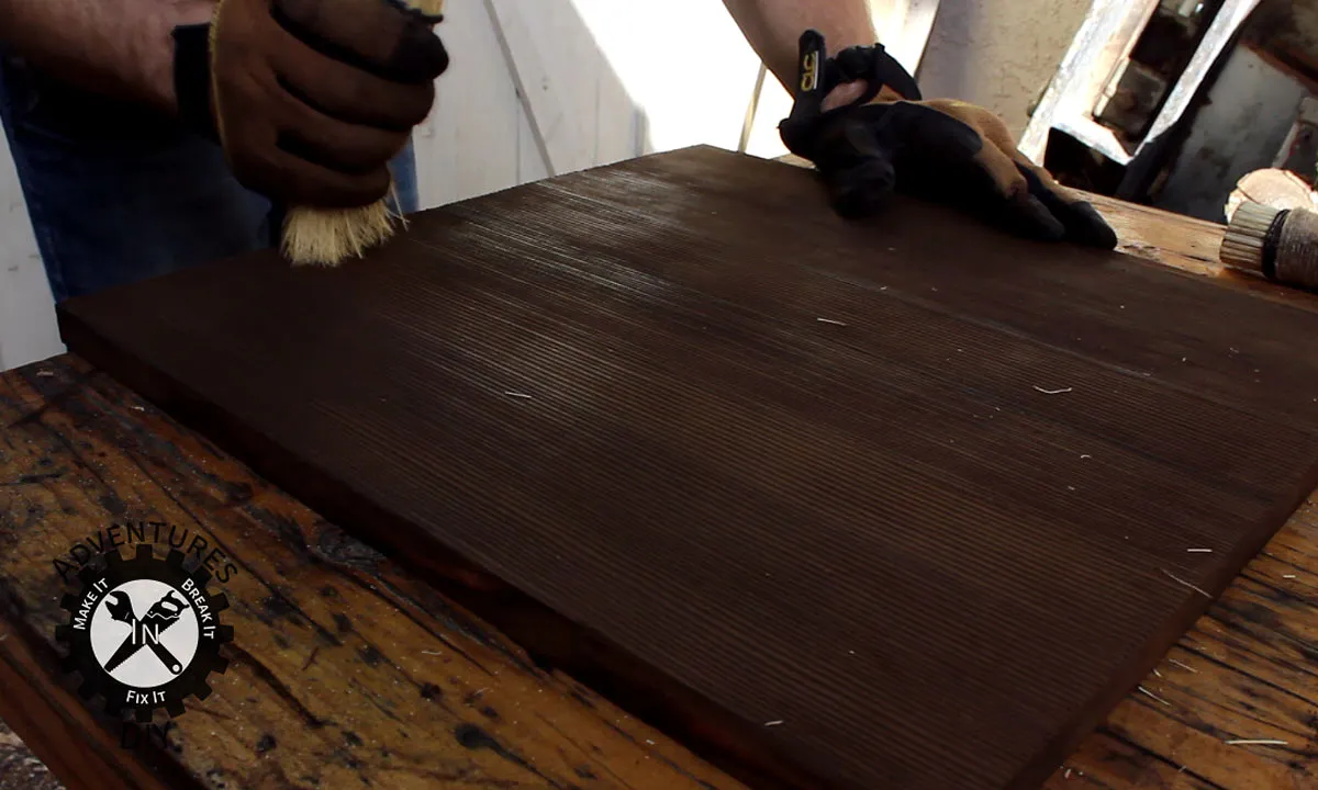 Personalized Boxing Sign — Burn and Scrape the Wood (image 3)