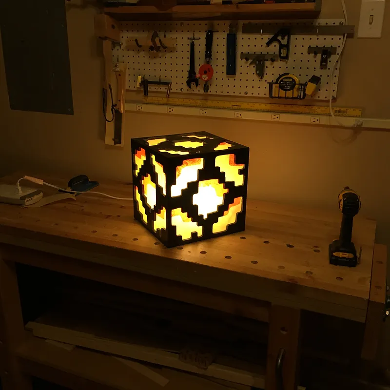 Red Stone Lamp - image 4