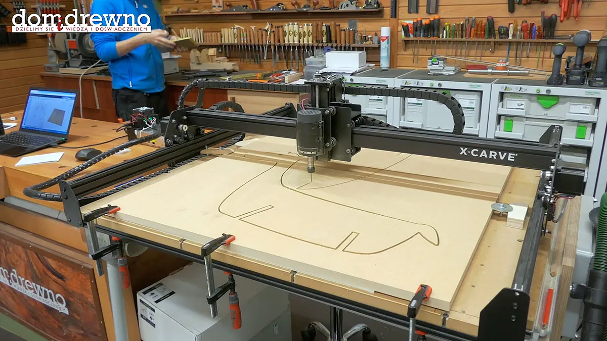 Christmas reindeer Rudolph  — Cutting MDF on X-Carve