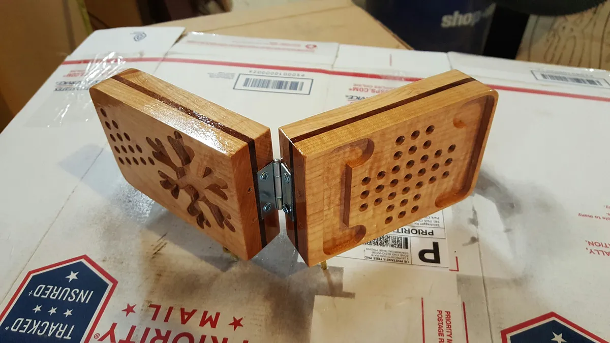 Contest Entry: Wooden Marble Game Set - image 1
