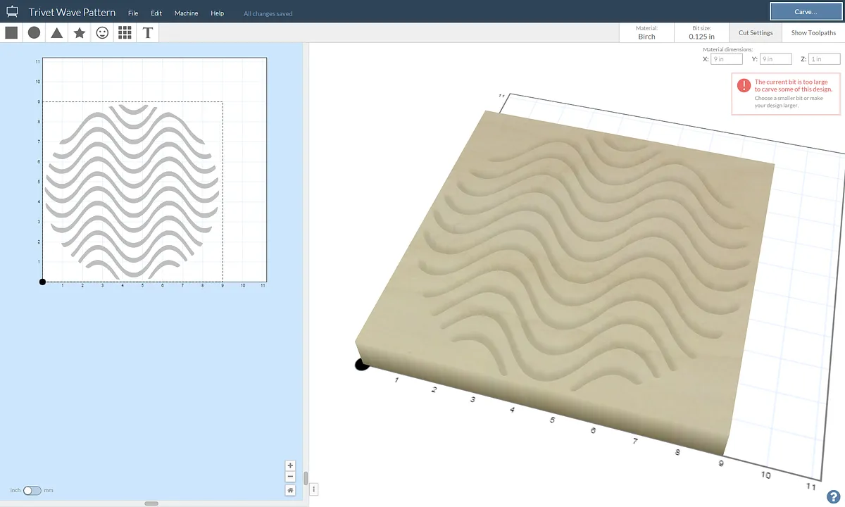 Trivet - Wave — Easel Program (image 2)