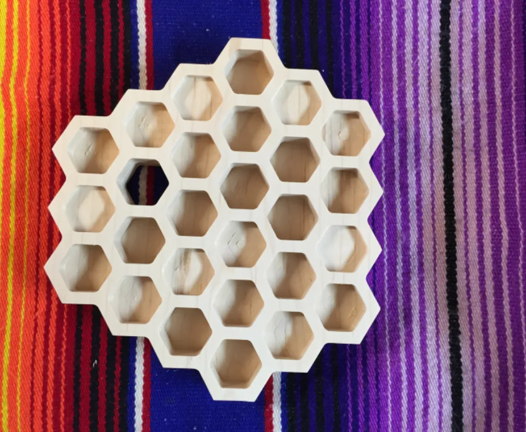 Trivet - Honeycomb — Final product