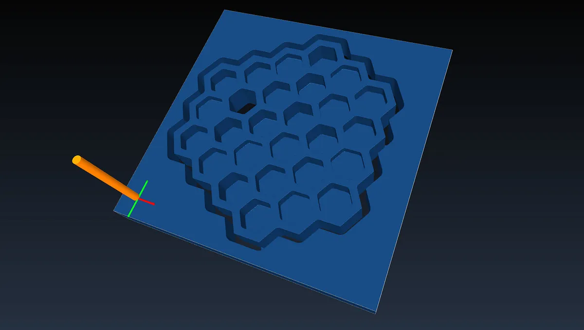 Trivet - Honeycomb - image 1