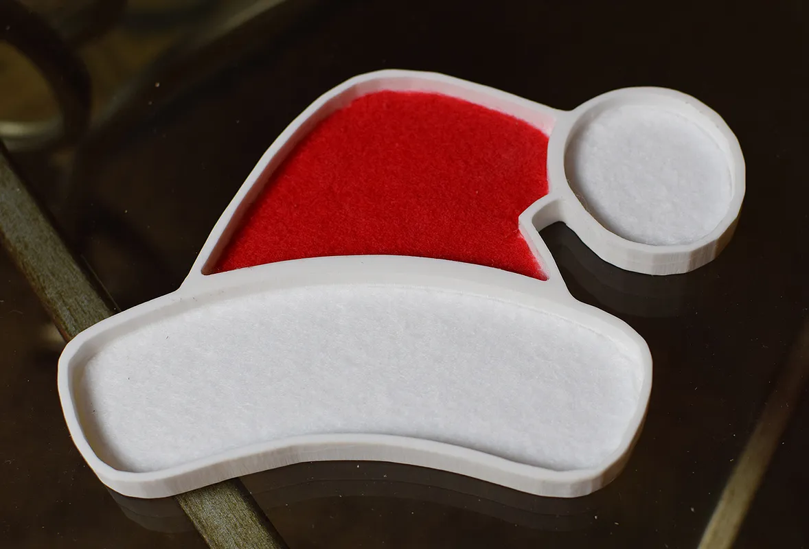 Santa Hat Candy Dish - image 1