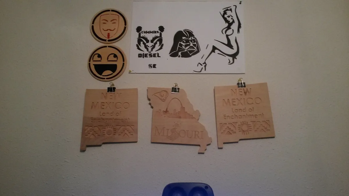 Detailed State Signs — Finished