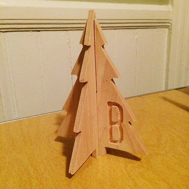 Monogram Christmas Tree w/ Stand - image 1