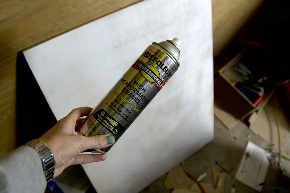 Outdoor Christmas Tree Advent — Gather Materials and Paint