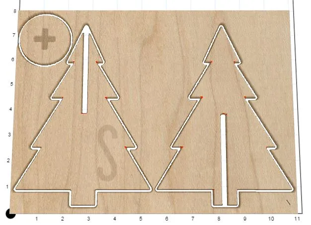 Monogram Christmas Tree w/ Stand - image 3