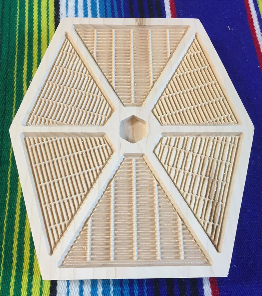 Trivet - Tie Fighter Wing — Final product