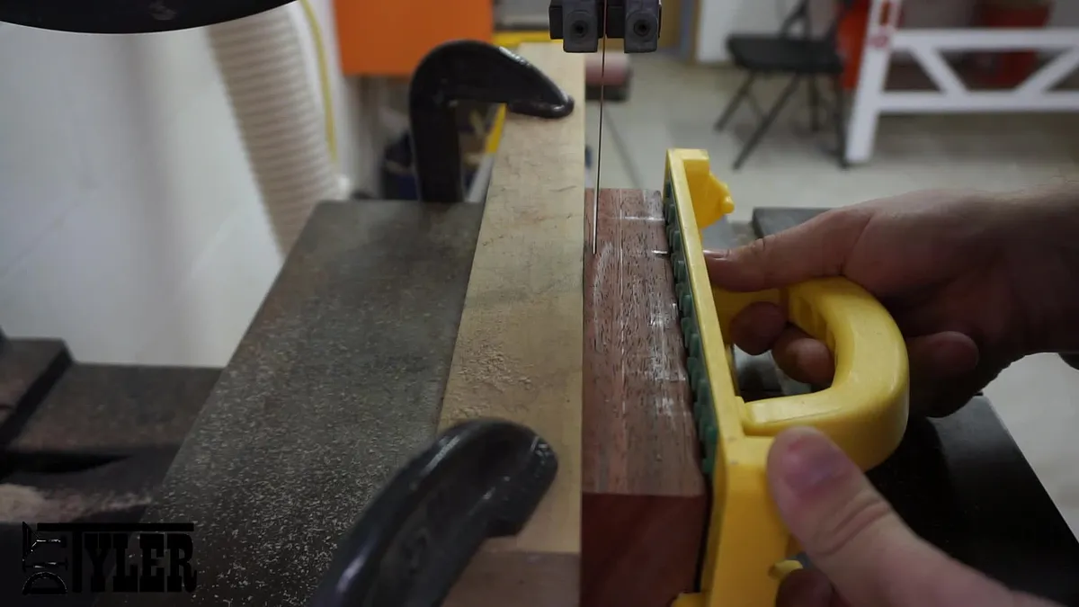 DIY Wooden Earrings — Resawing Stock (image 2)