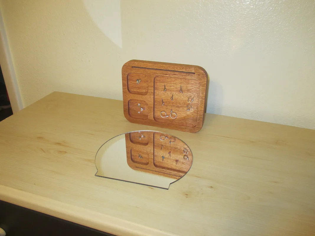 MWP Magnetic Jewelry Holder with Mirror - image 5