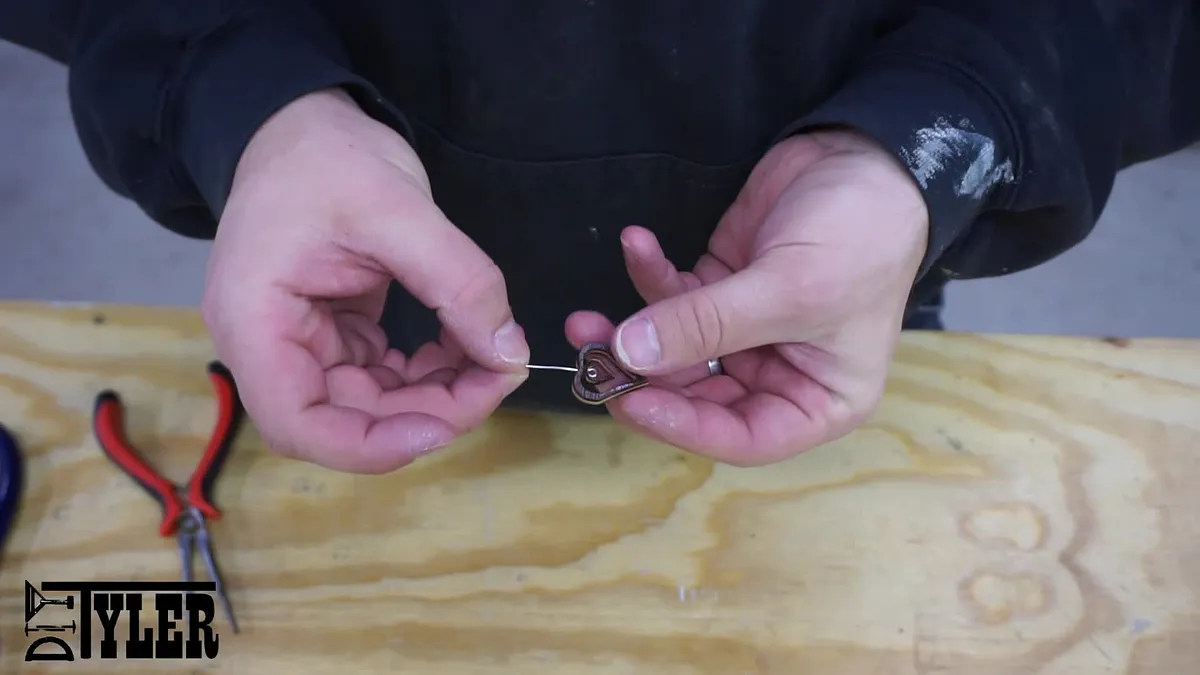 DIY Wooden Earrings — Hang the Earrings (image 2)
