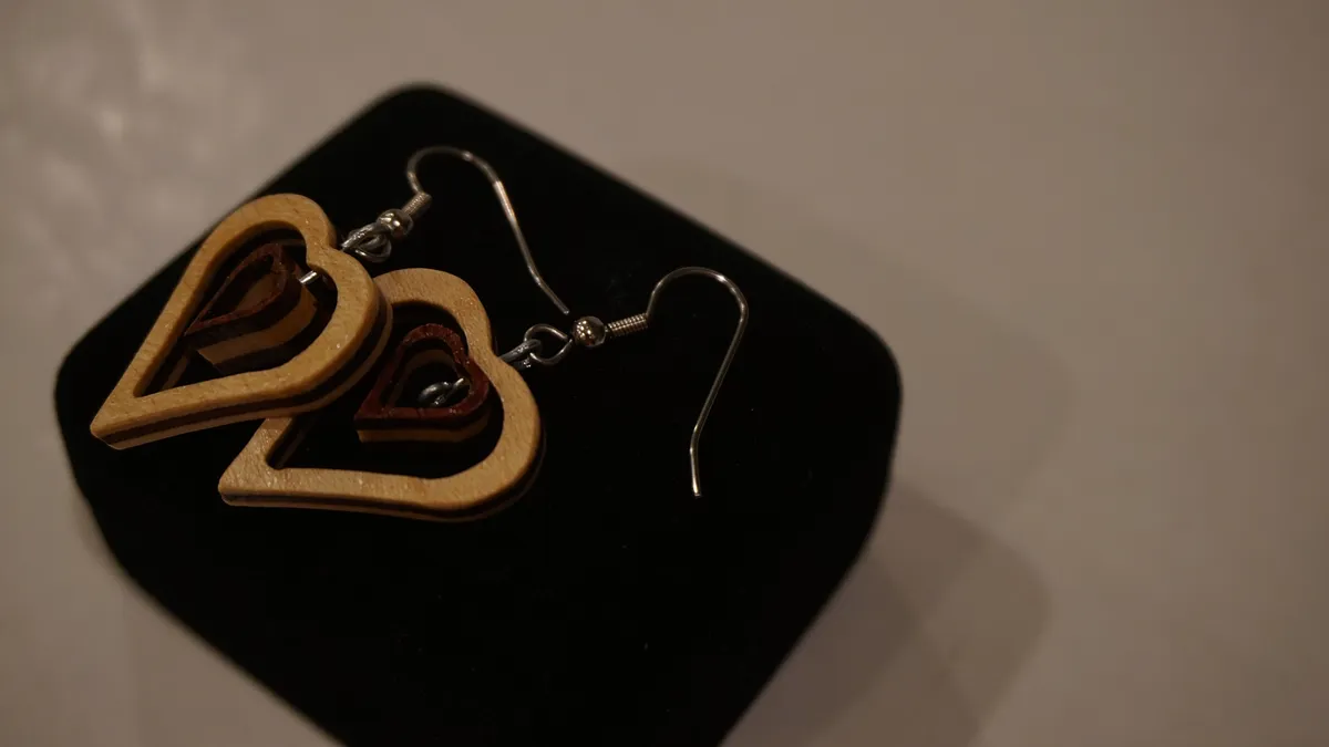 DIY Wooden Earrings — Enjoy!