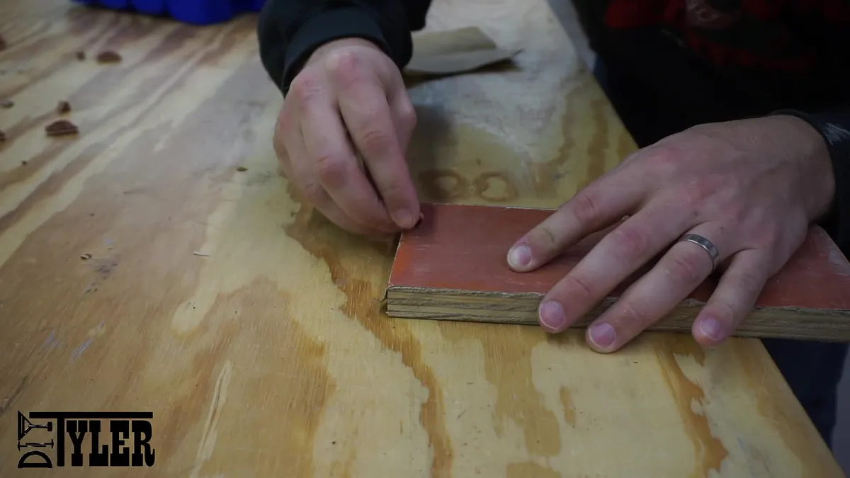 DIY Wooden Earrings — Clean Up taps and Tearout (image 3)