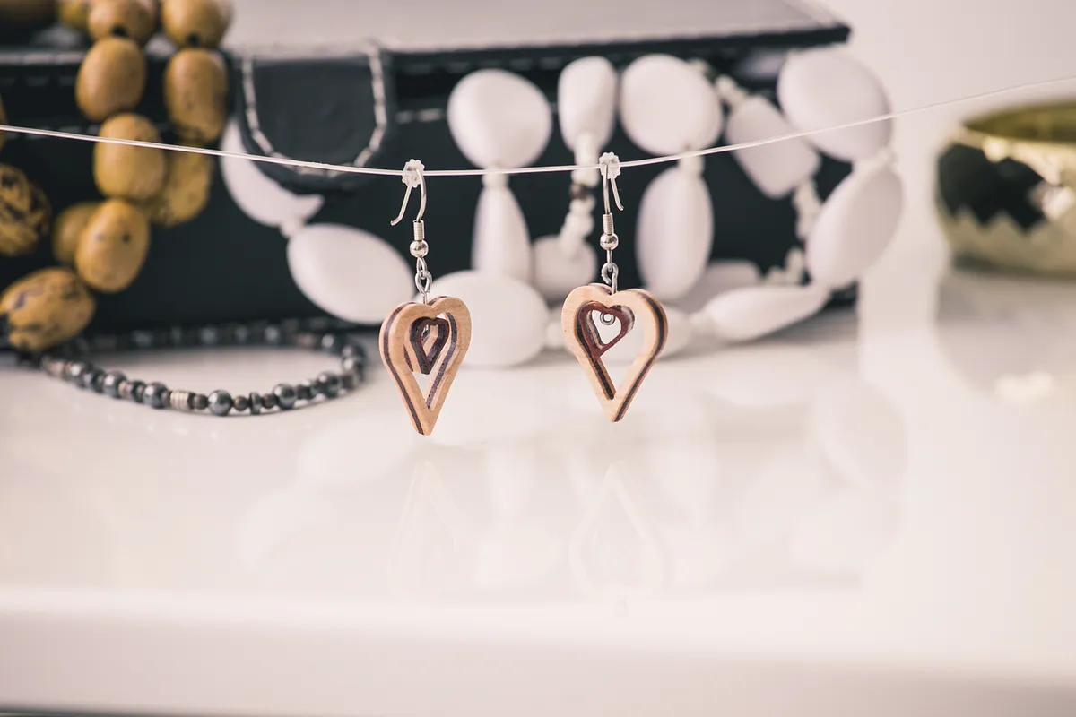 DIY Wooden Earrings - image 2