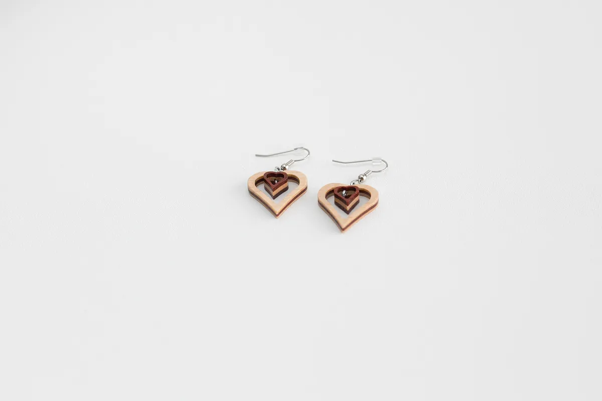 DIY Wooden Earrings - image 3