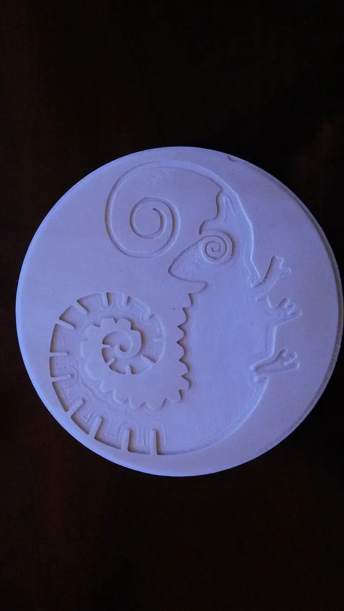 Small Gecko Cut out — Setup and Carve