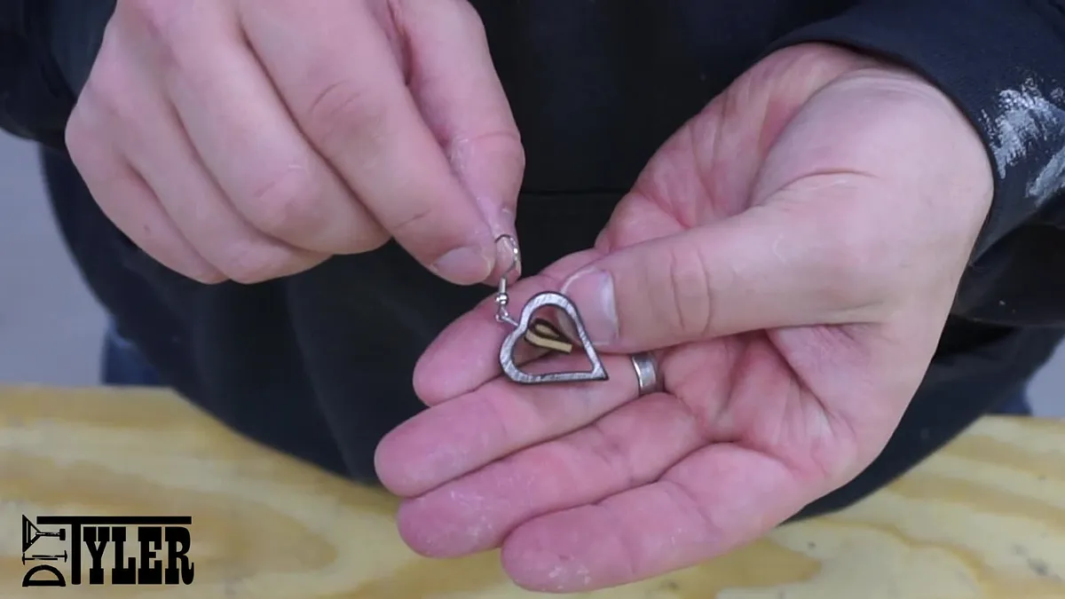 DIY Wooden Earrings — Hang the Earrings (image 5)