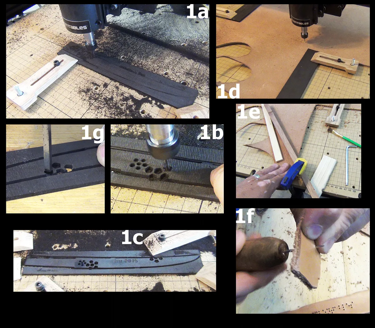 Tanto Letter Opener — cutting out the pieces on the X Carve
